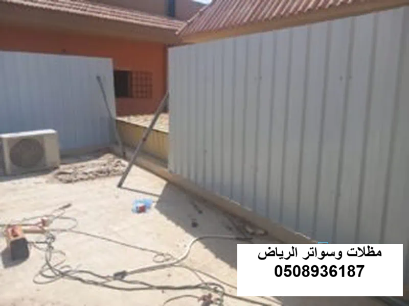 مظلة شينكو مدخل بالرياض حي الملقا